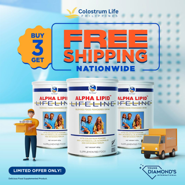 Alpha Lipid™ Lifeline™ Colostrum - Buy 3 get Free Shipping Nationwide